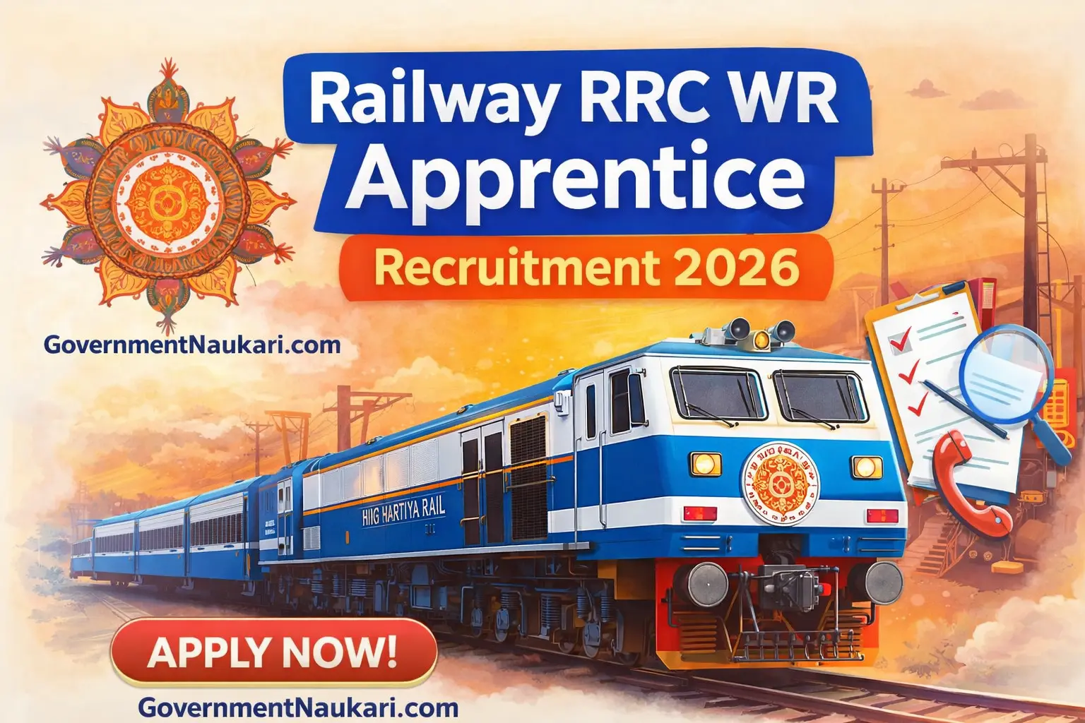 Railway RRC WR Apprentice Recruitment 2026