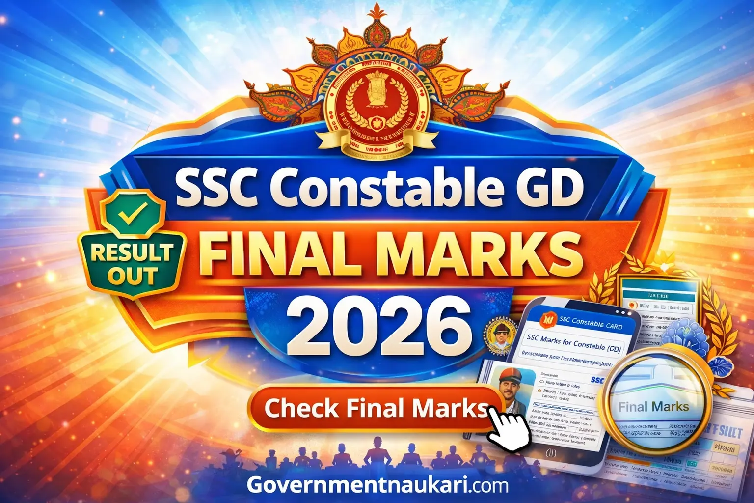 SSC GD Constable Final Result
